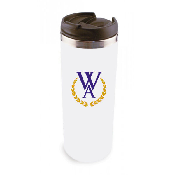 14oz. Stainless Steel Tumbler - Sublimated Logo Thumbnail