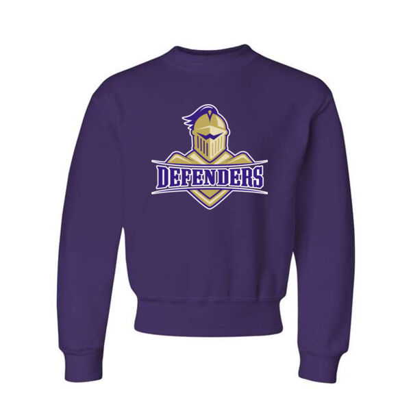 JERZEES - NuBlend Youth Crewneck Sweatshirt - Printed Logo Thumbnail