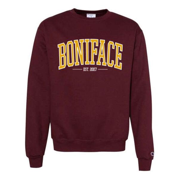 Champion Mens Powerblend Crewneck Sweatshirt - Printed Logo Thumbnail